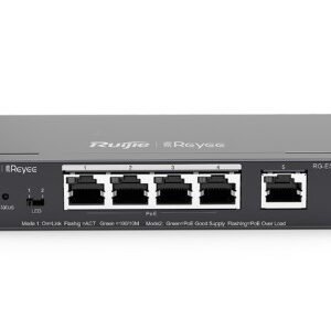 RUIJIE REYEE SWITCH (RG-ES205GC-P) 05 PORTAS GE POE GERENCIAVEL (L2)